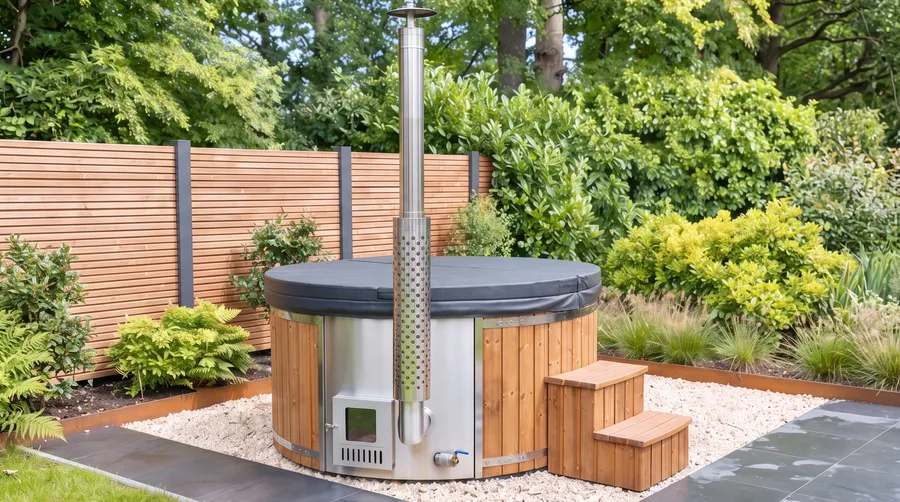 5-6 personen hottub