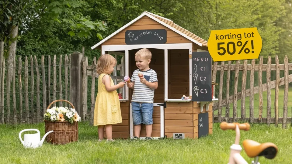 Black Friday Subbanner speelhuisjes