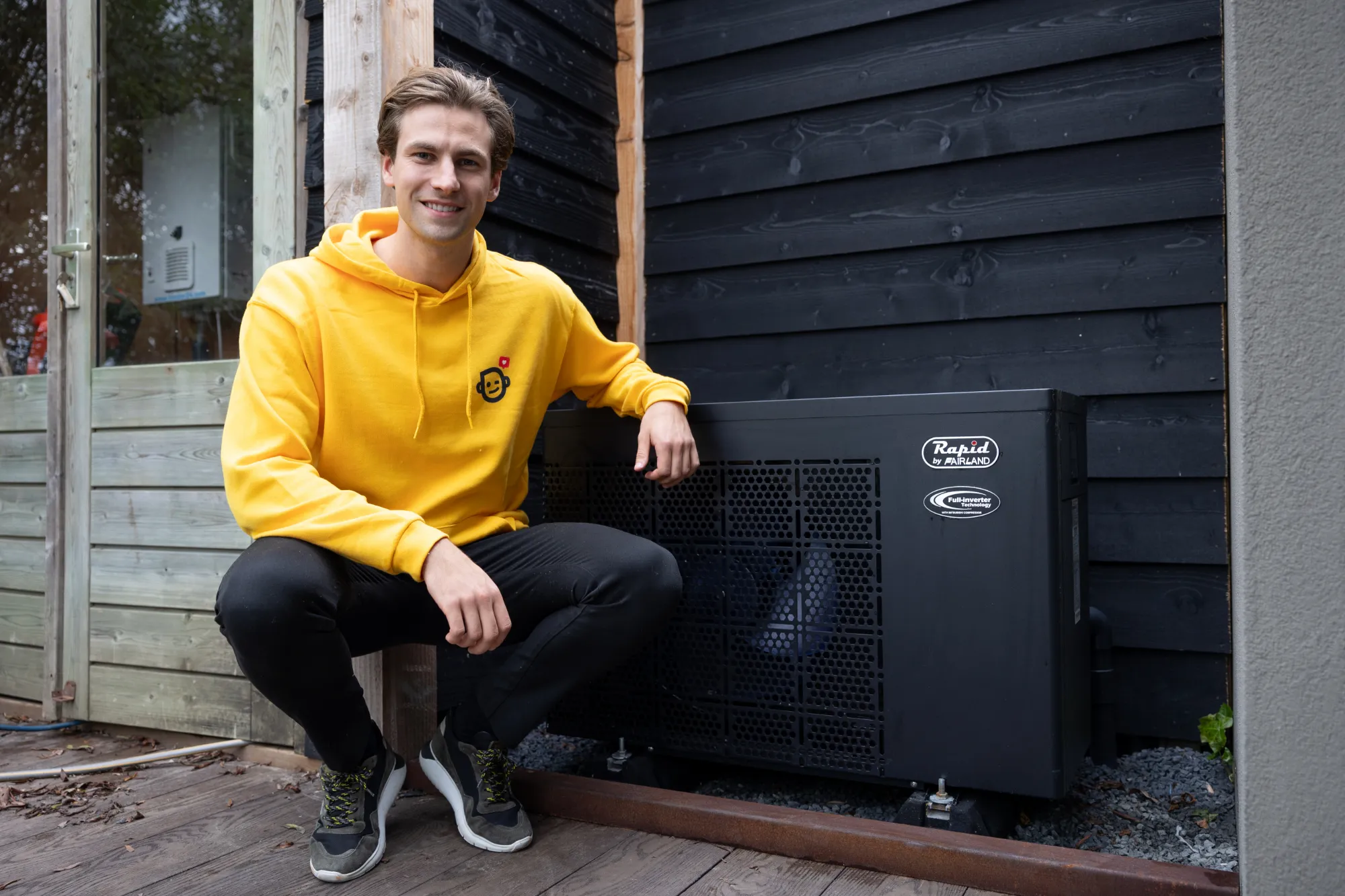 Zwembadexpert bij warmtepomp