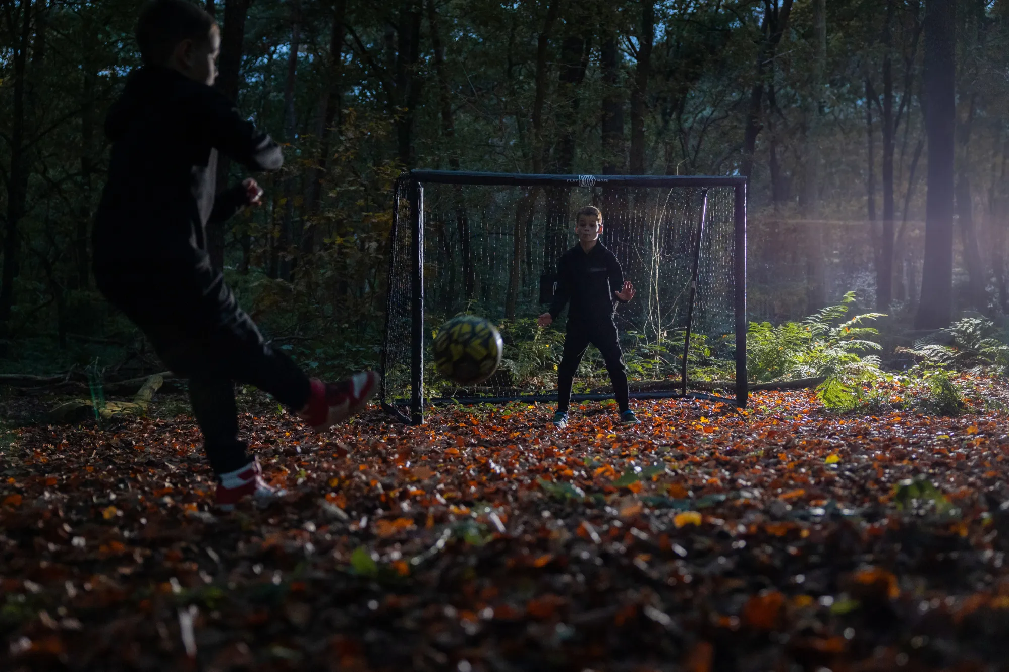 BLITS voetbaldoel sfeer