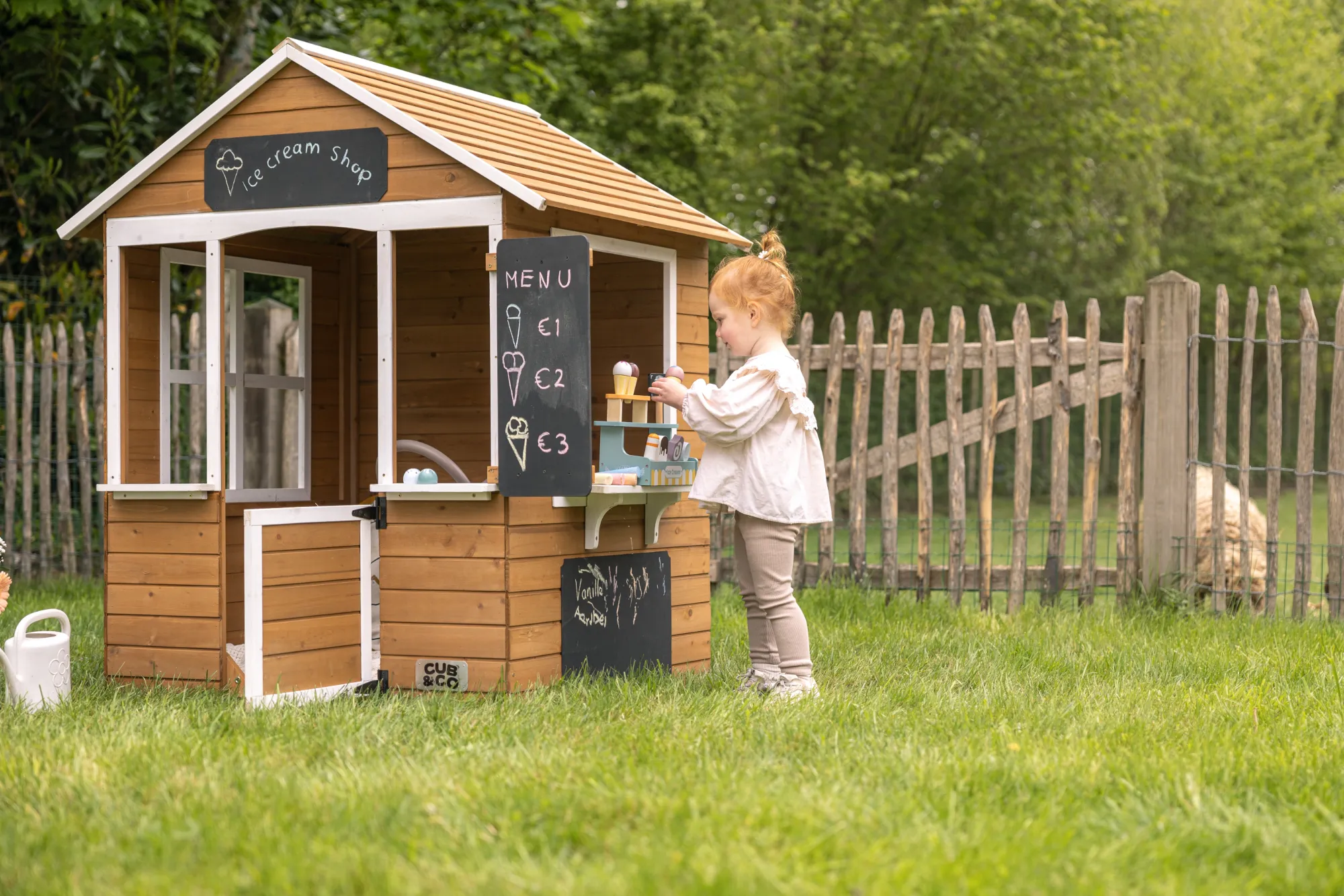 Cub & Co. speelhuisje sfeerbeeld buiten