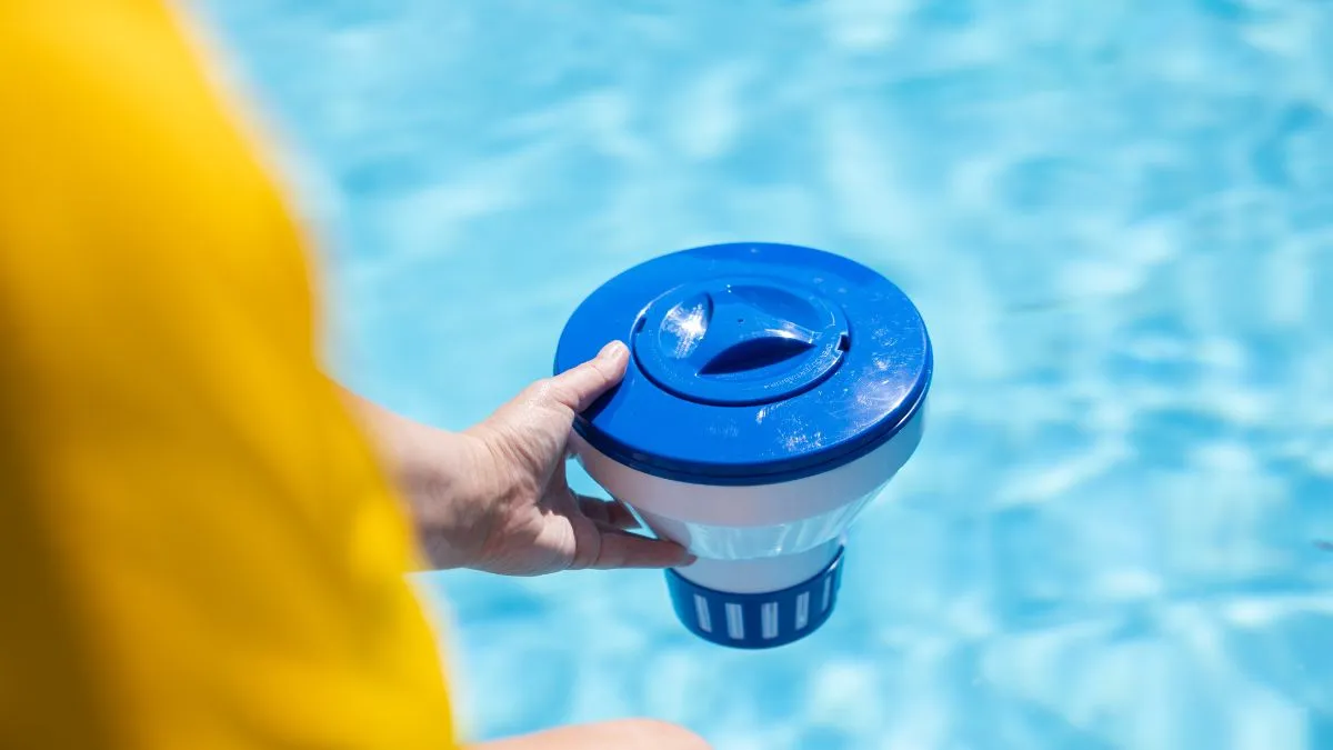 Chloordrijver plaatsen