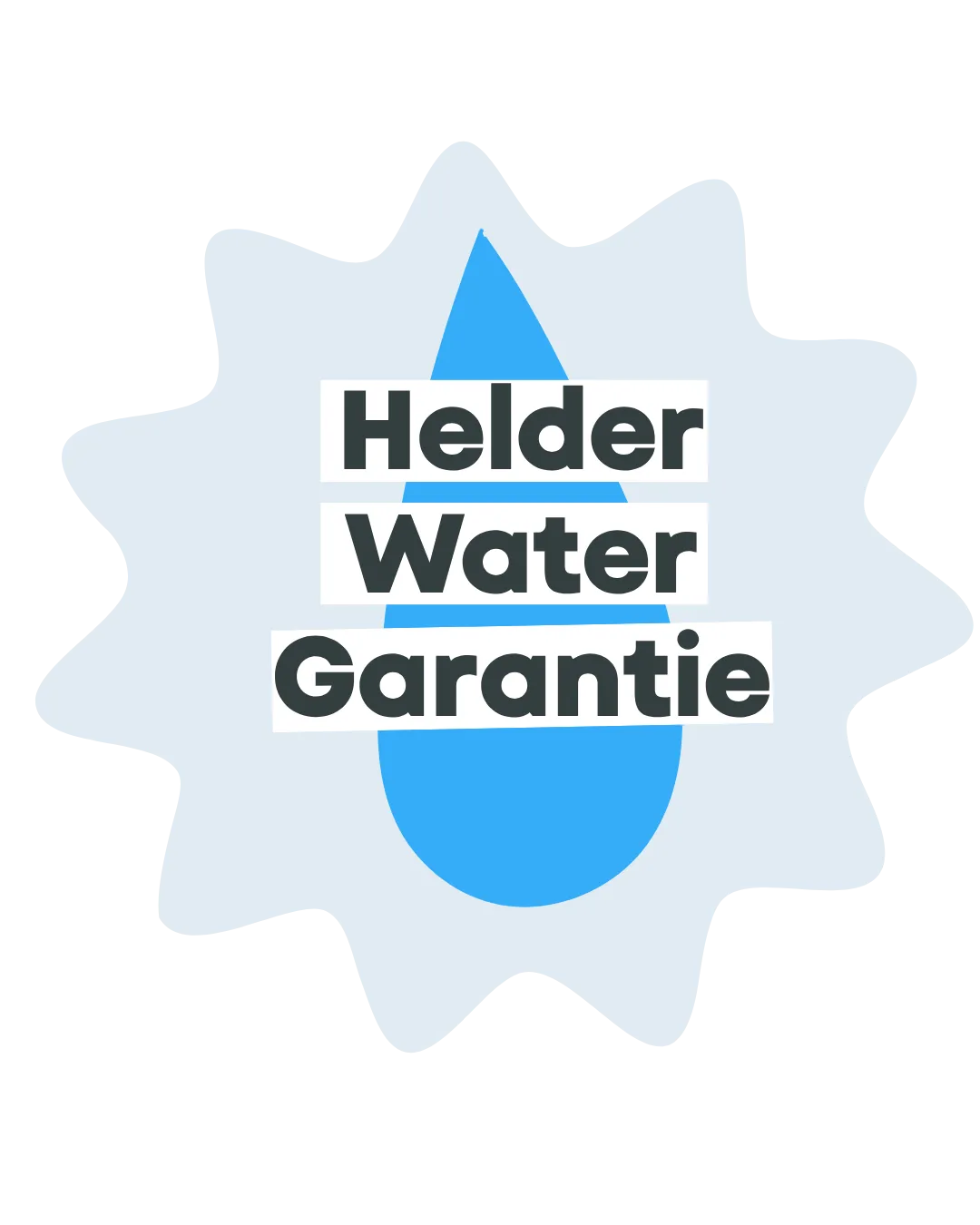 Helder water garantie