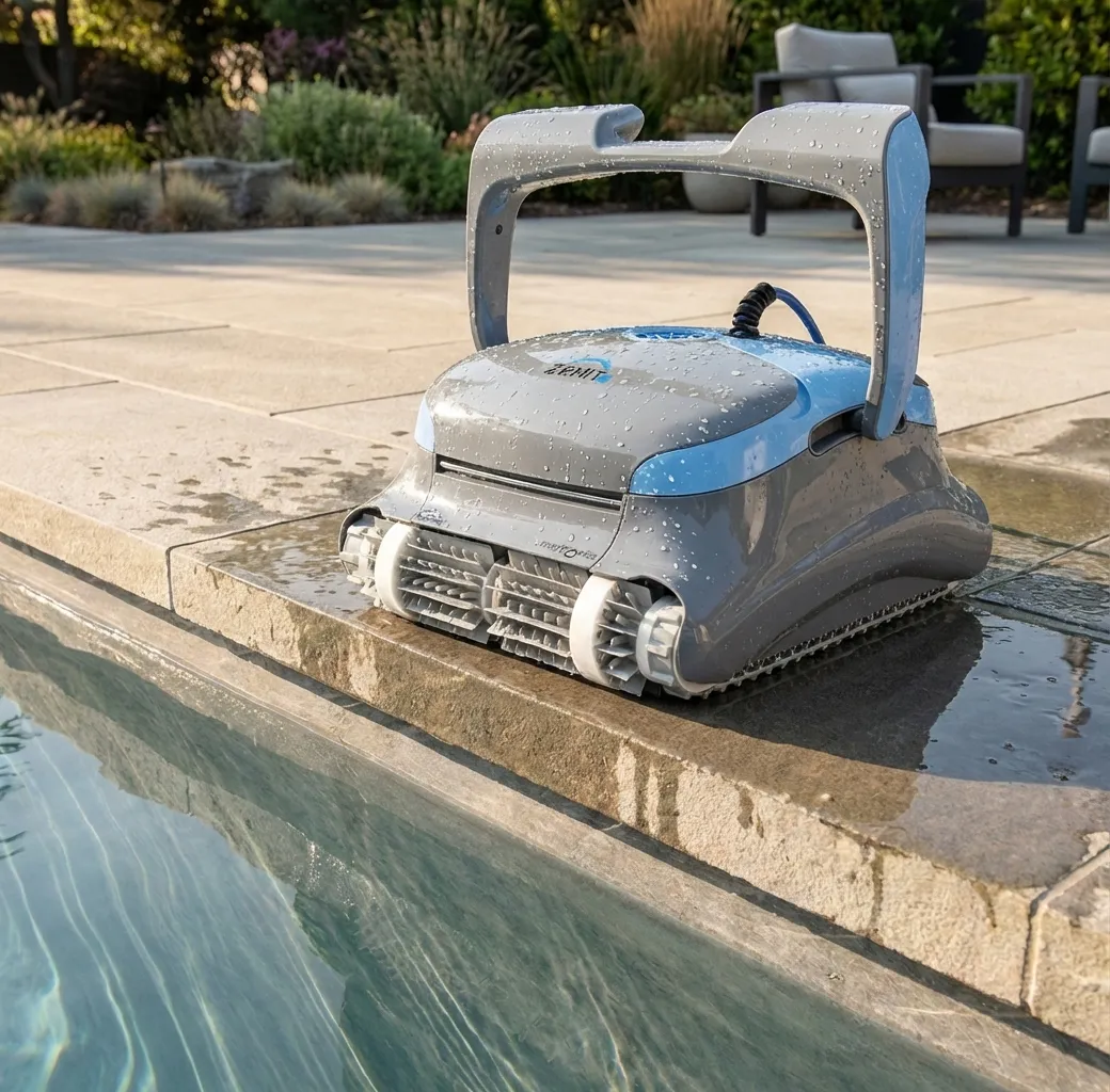 Dolphin Zenit 20 langs het zwembad