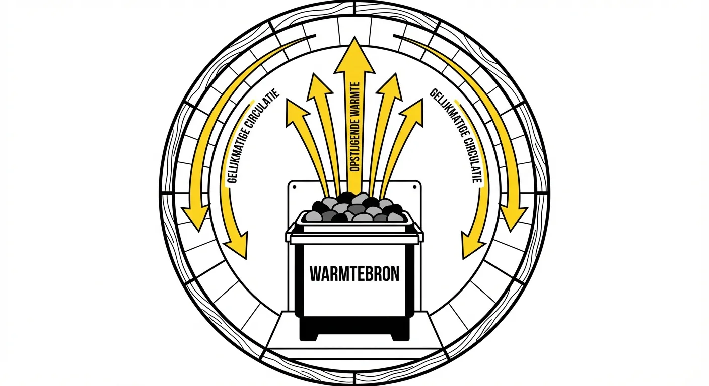 Circulatie sauna