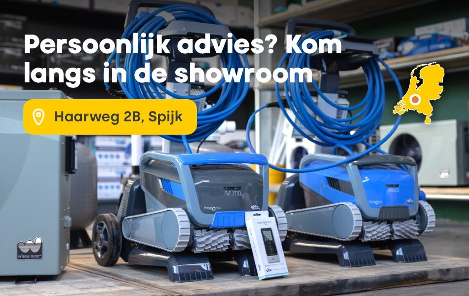 Zwembadrobots Showroom