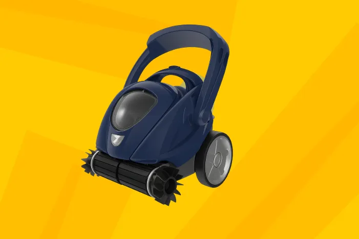 Sparobot met Toppy achtergrond