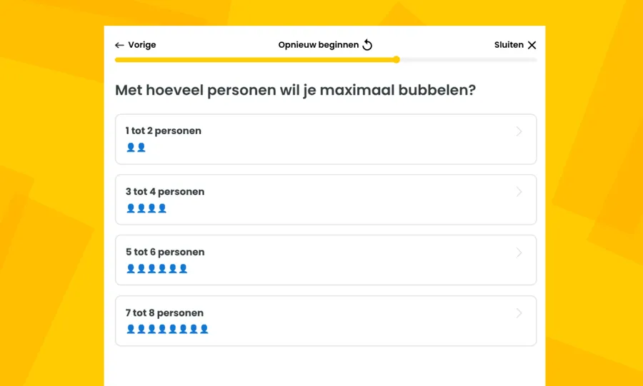 Keuzehulp opblaasbare spa versie 2