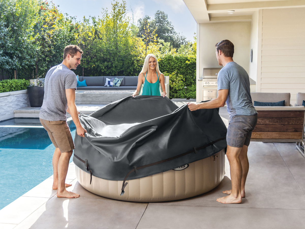 Intex Pure spa isolerende beschermhoes - Ø 196 cm