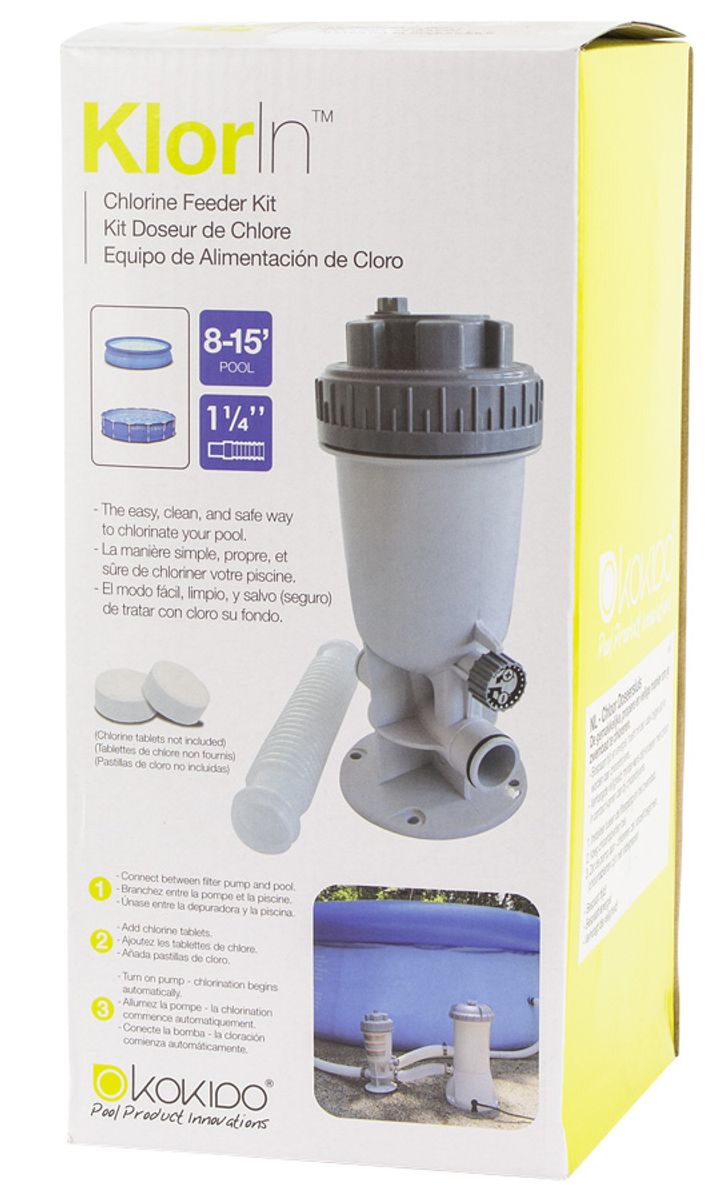 Kokido Inline chloordoseersluis (1,25" aansluiting)