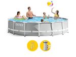 Intex Prism Frame zwembad - 366 x 99 cm - met filterpomp en trap
