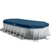 Intex Oval Prism Frame Pool - 610 x 305 x 122 cm - met filterpomp en accessoires