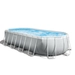 Intex Oval Prism Frame Pool - 610 x 305 x 122 cm - met filterpomp en accessoires