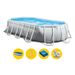 Intex Oval Prism Frame Pool - 610 x 305 x 122 cm - met filterpomp en accessoires
