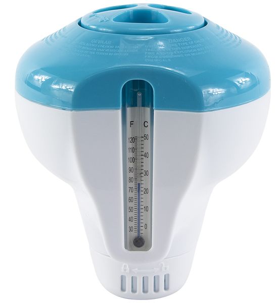 Intex chloordispenser met thermometer