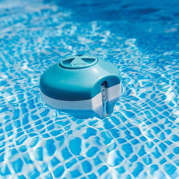 Intex chloordispenser met thermometer