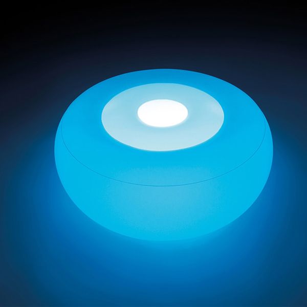 Intex LED zitje lichtblauw 68697