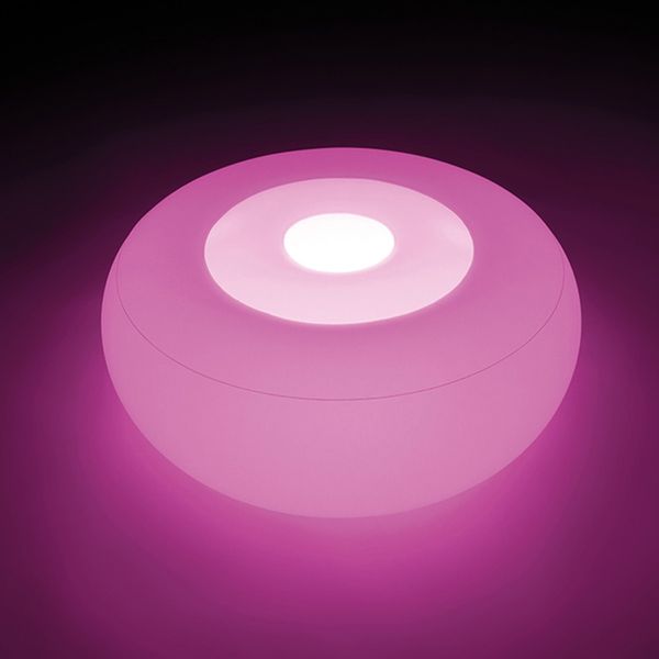 Intex LED zitje roze 68697