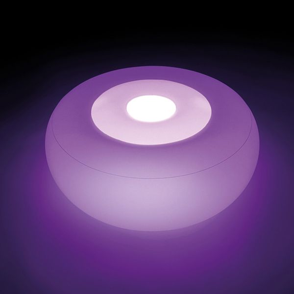 Intex LED zitje paars 68697