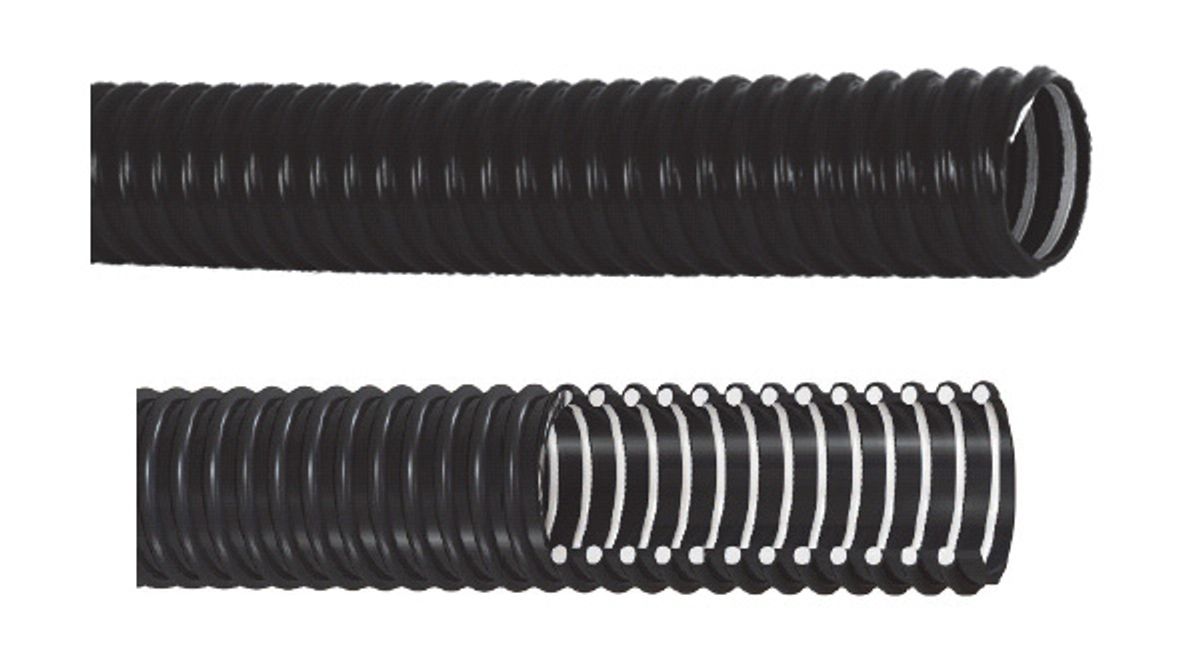 Aquaforte spiraalslang 32 mm (1,25") - 10 meter  doorsnede