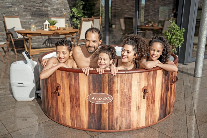 Lay-Z Spa Helsinki Airjet Plus opblaasbare spa - 7 persoons