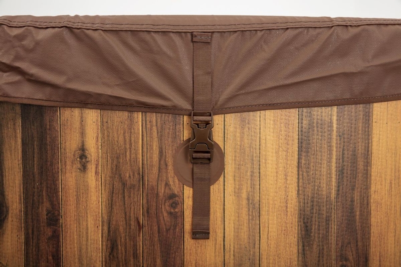 Lay-Z Spa Helsinki Airjet opblaasbare spa - 7 persoons - bevestiging afdekhoes