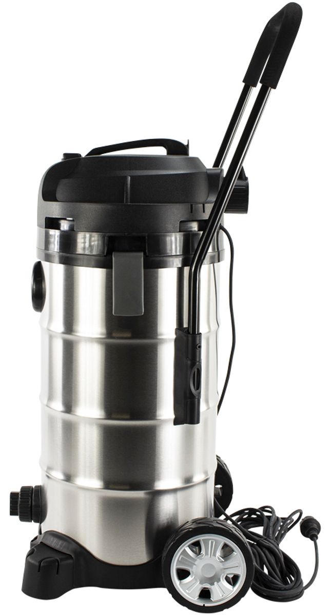 Heissner F640S-00 Pro vijverstofzuiger zijaanzicht.