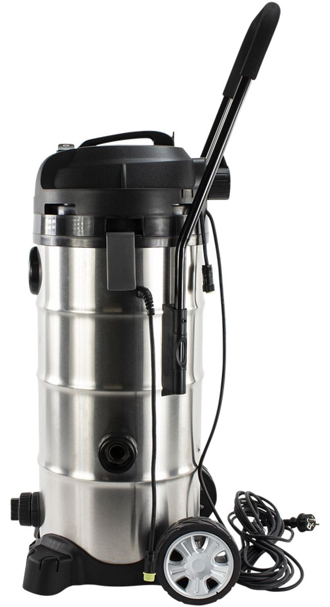 Heissner F650P-00 Perfect vijverstofzuiger zijaanzicht.