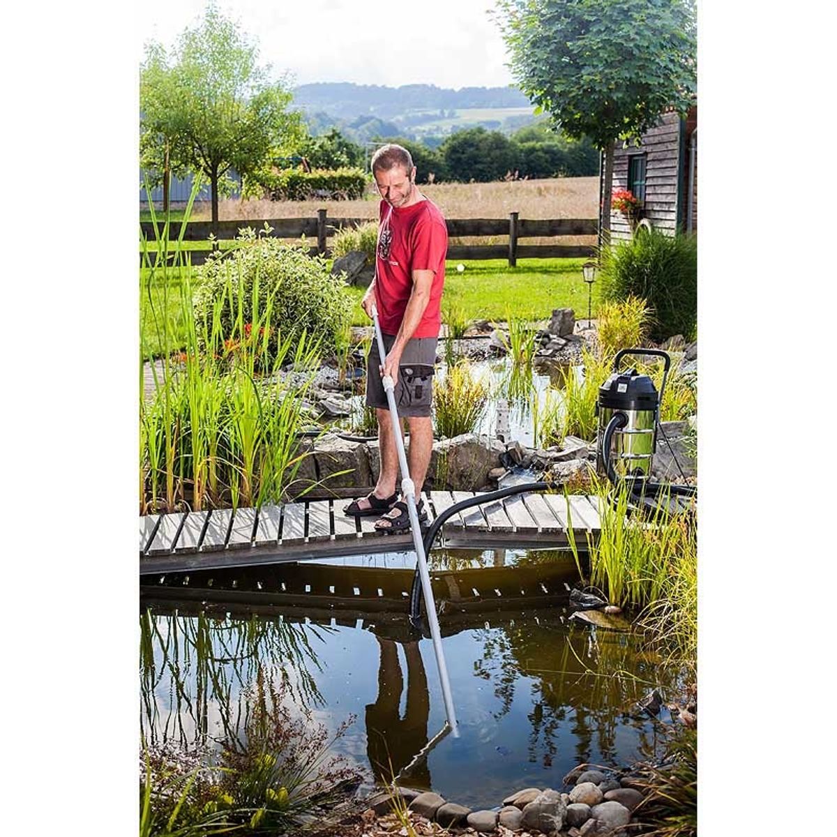 Heissner F650P-00 Perfect vijverstofzuiger werking