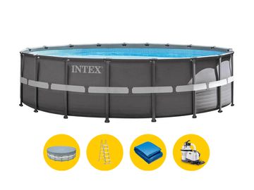 Intex Ultra XTR Frame zwembad - 610 x 122 cm - met zandfilterpomp en accessoires