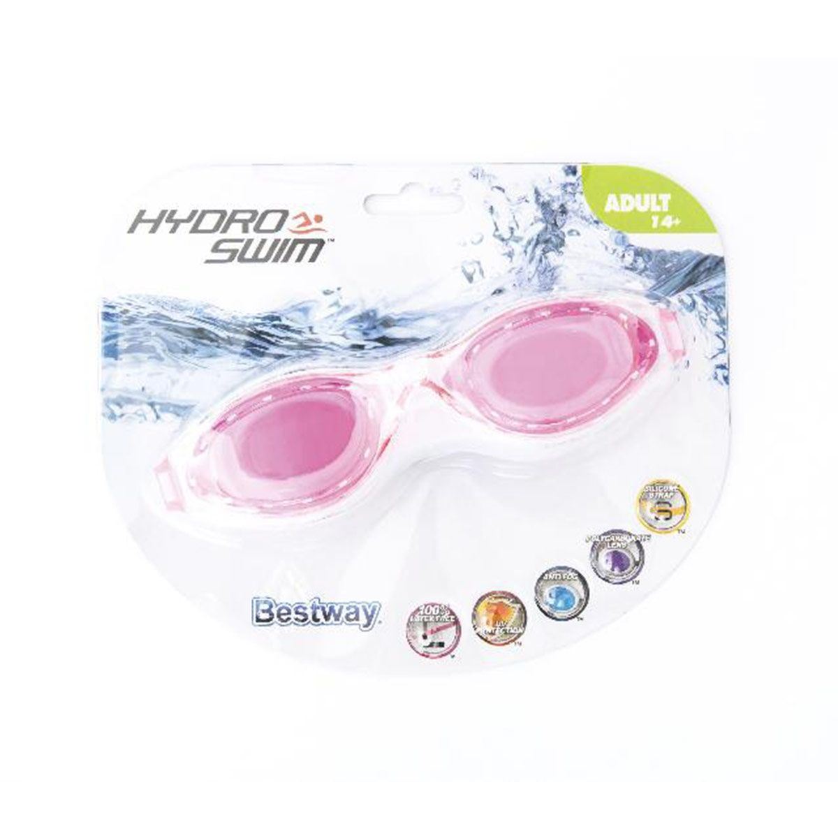 Bestway duikbril 14+ roze