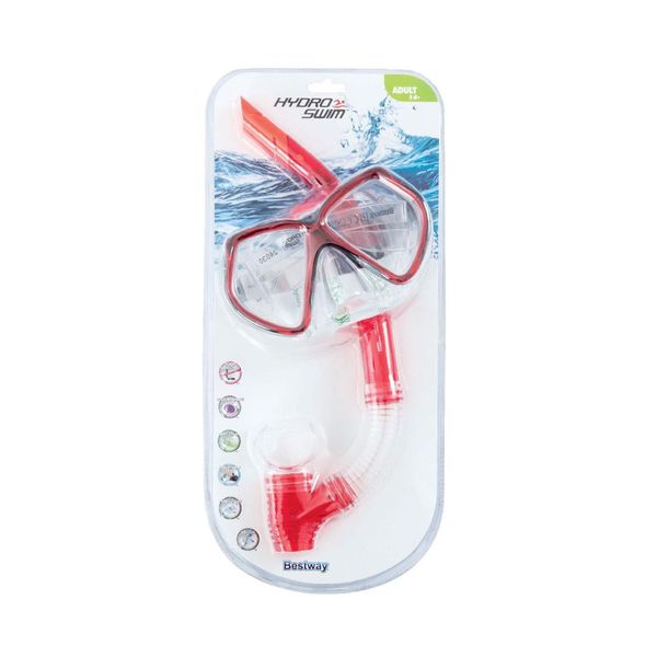 Bestway snorkelset 14+ rood