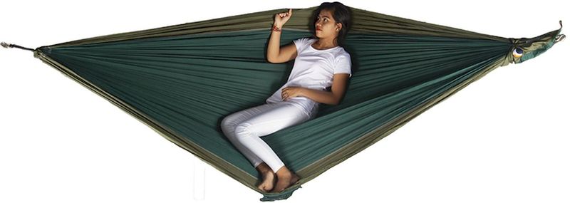 Ticket to the Moon hangmat 2 persoons Original Double - Army Green/Khaki