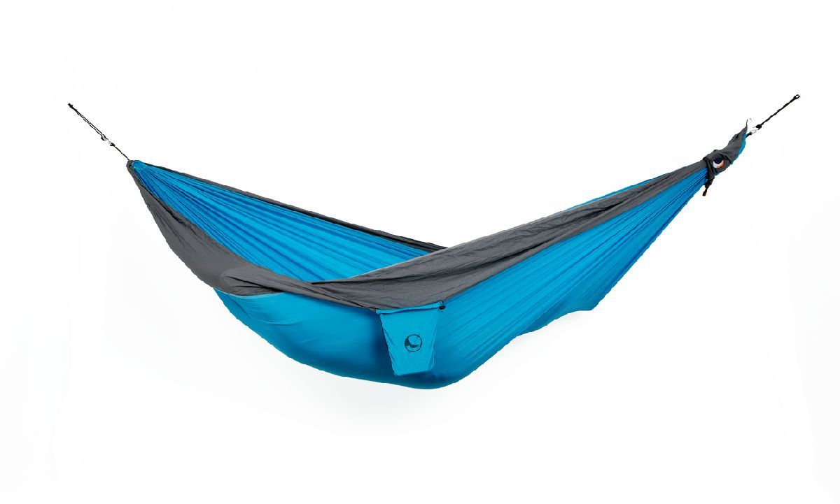 Ticket to the Moon 2 persoons hangmat aqua/dark grey
