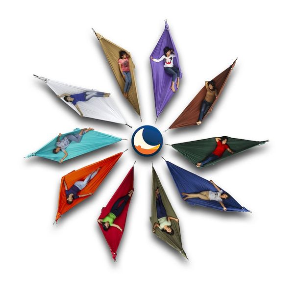 Ticket to the Moon hangmat 1 persoons bruin