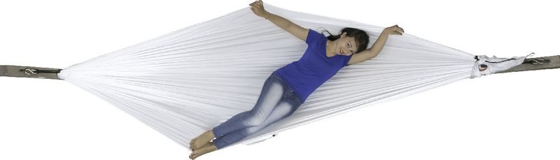 Ticket to the Moon hangmat 1 persoons Compact Single - White