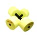 Waterflex dumbbells geel