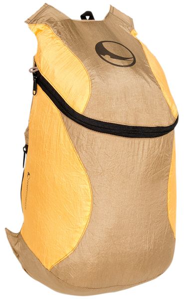 Ticket To The Moon Eco 15 L daypack - Bruin/Geel