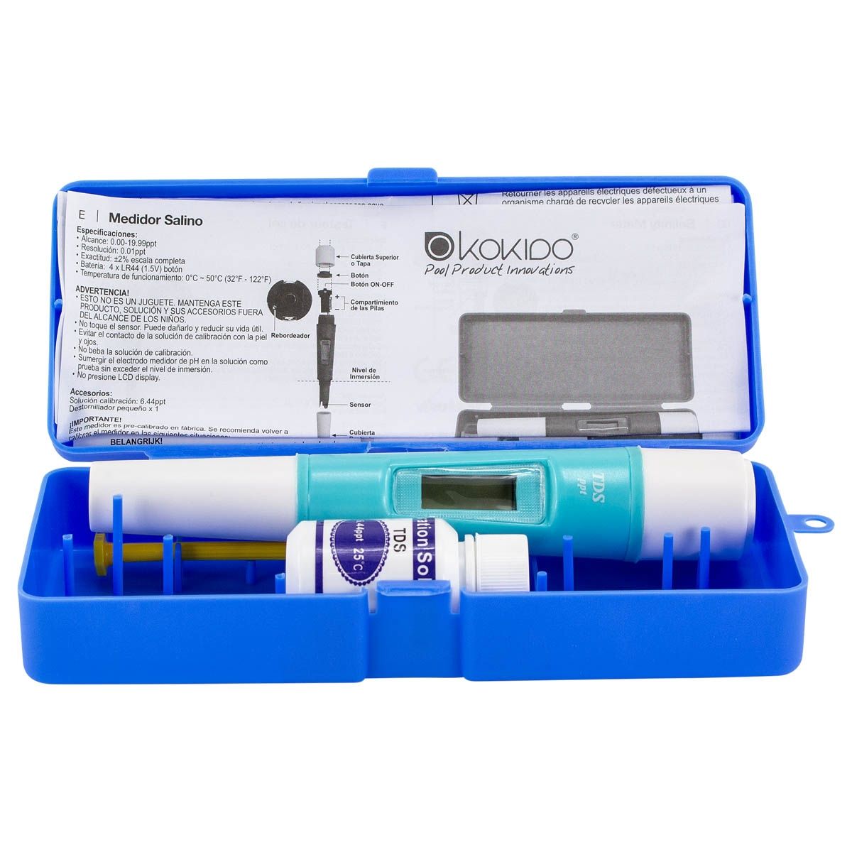 Kokido digitale zout tester