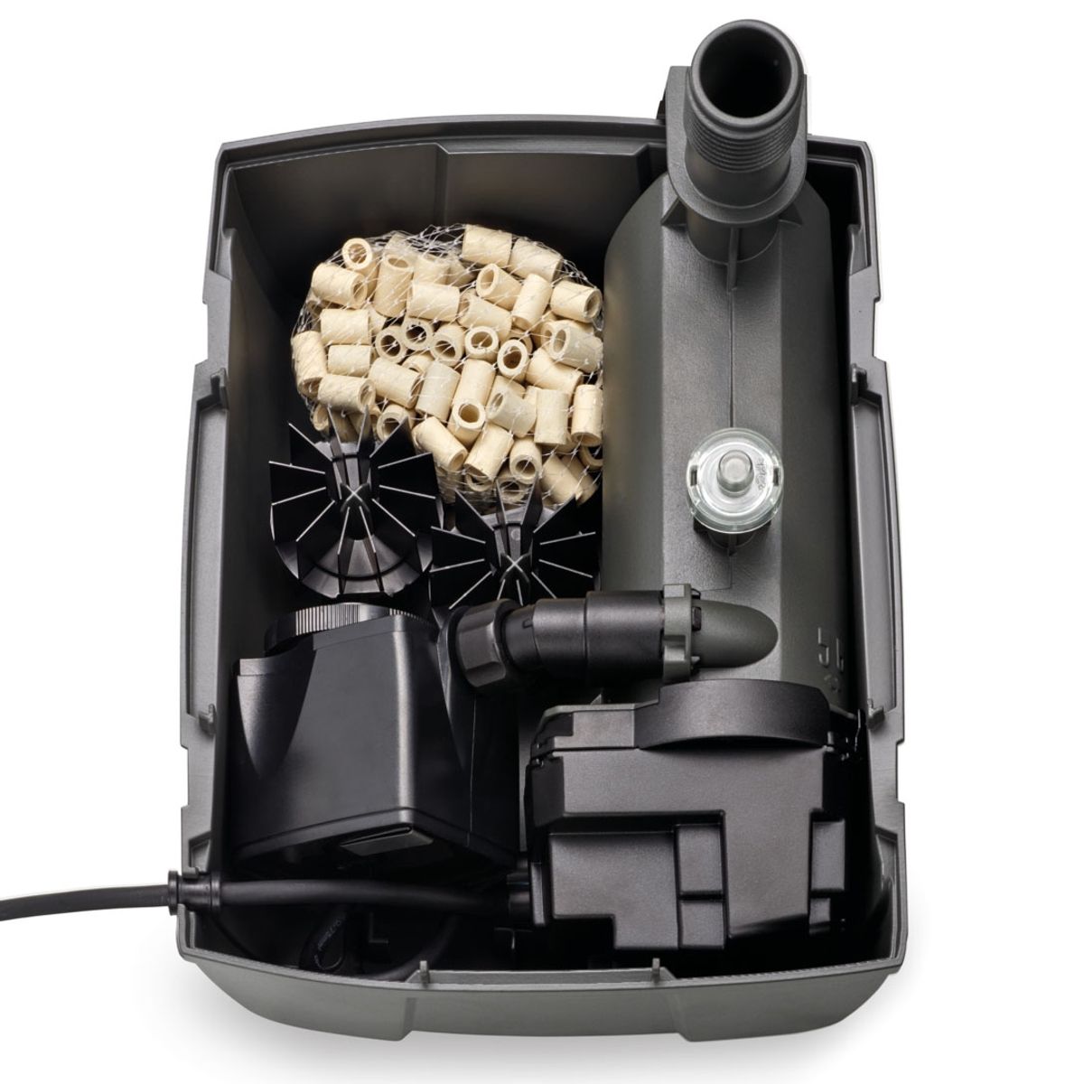 Oase Filtral UVC 3000 vijverfilter geopend