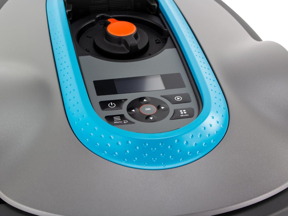 Gardena Sileno City 500 m² robotmaaier display.