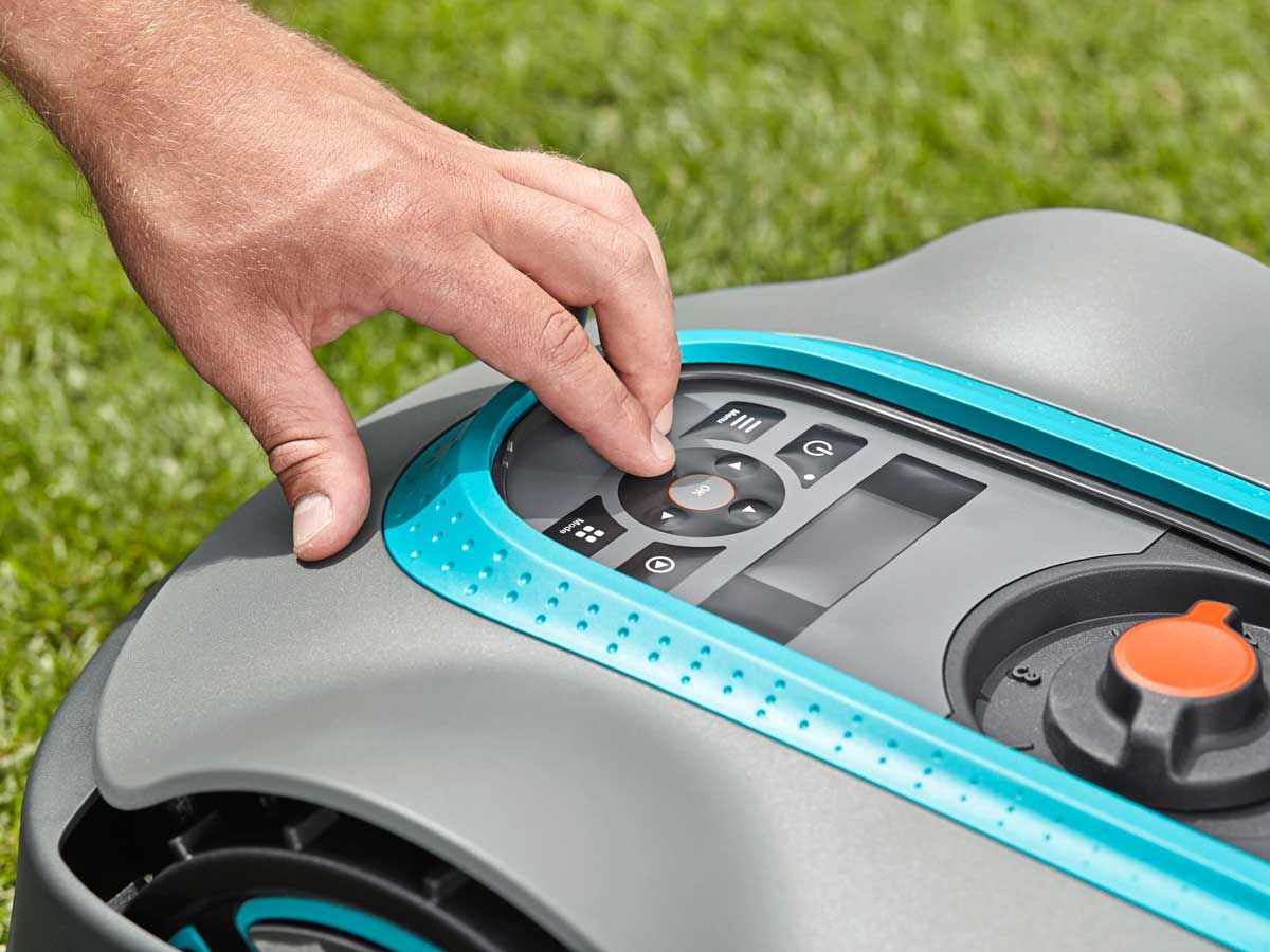 Gardena Sileno City 500 m² robotmaaier instellen