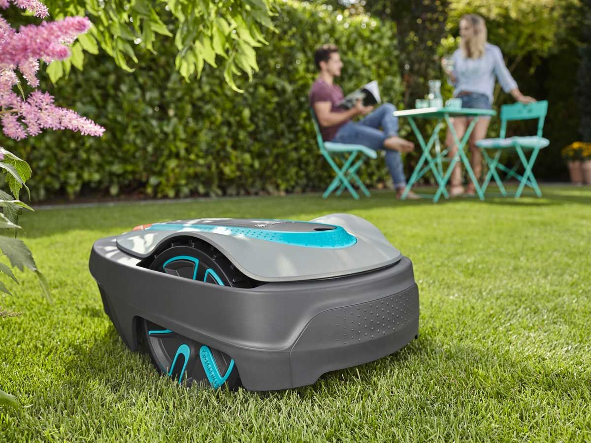 Gardena Sileno City 500 m² robotmaaier in werking