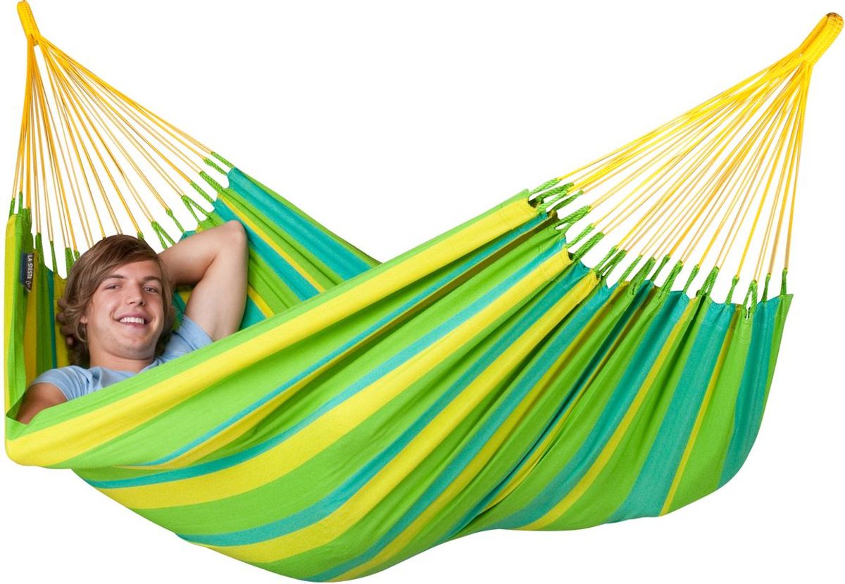 La Siesta Sonrisa 1 persoons hangmat - Lime
