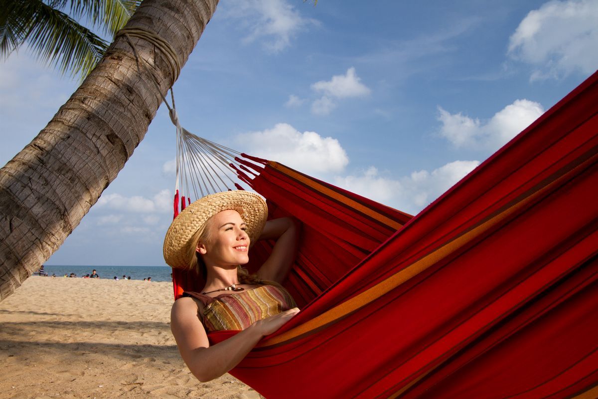 La Siesta Currambera 2 persoons hangmat - Cherry