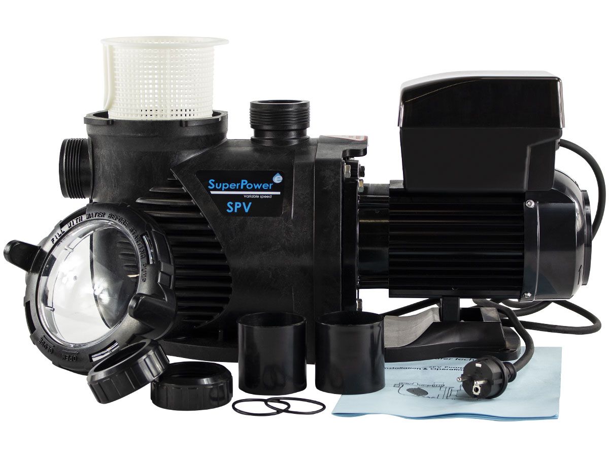 Emaux Super-Power Variabele Zwembadpomp onderdelen.