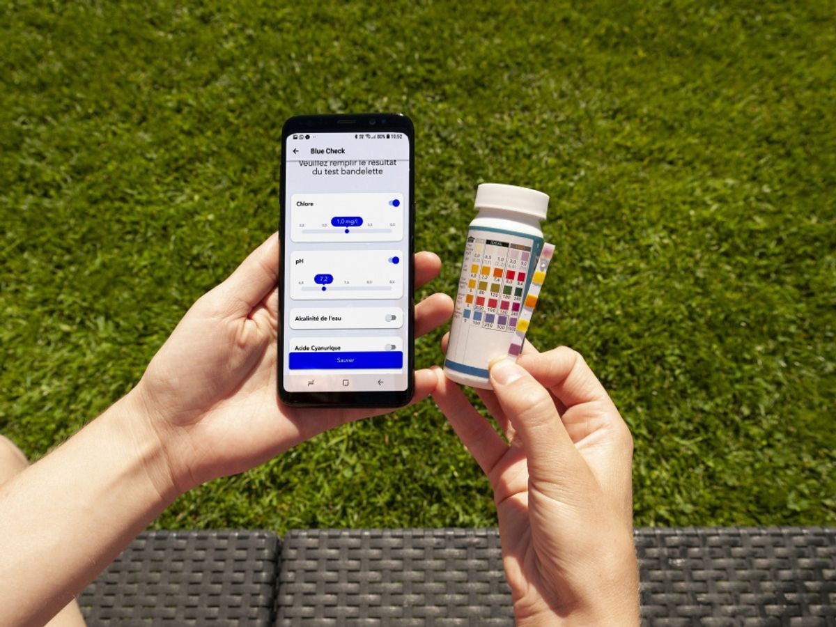 Blue Check Teststrips met app