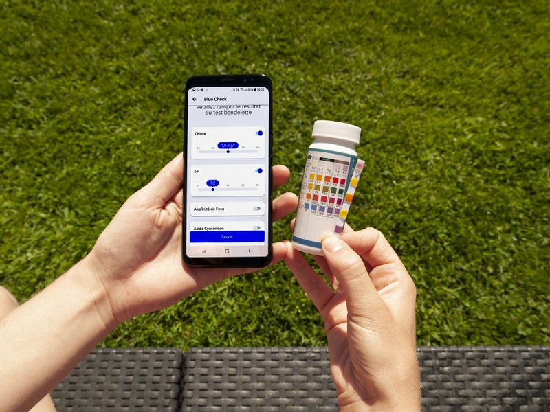 Blue Check Teststrips met app