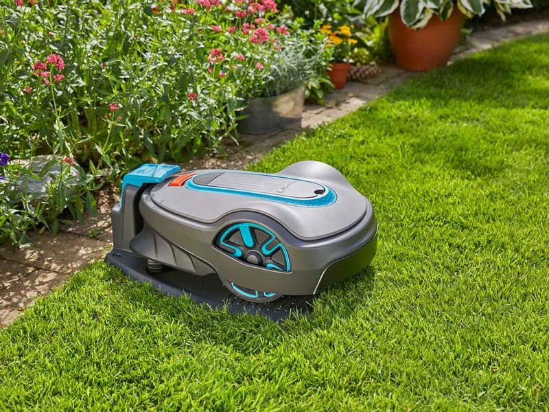 Gardena smart Sileno Life 1000 m² robotmaaier laadstation