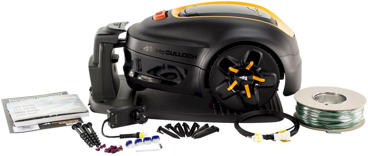 McCulloch ROB S600 robotmaaier en toebehoren